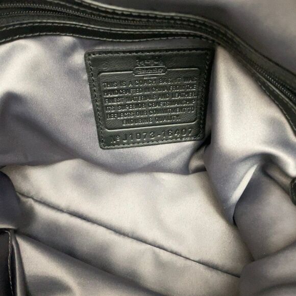 COACH Studded Flagship Ella Bag in Black - Picture 6 of 10